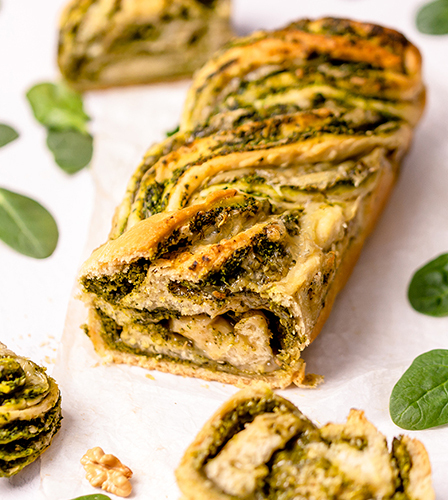 Babka de Espinacas y Queso