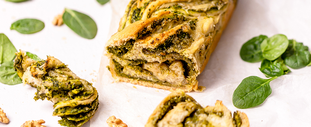 Babka de Espinacas y Queso